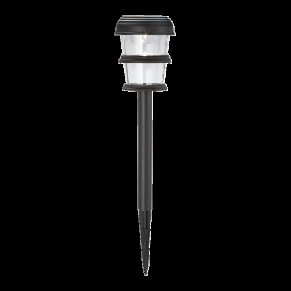 For Living Outdoor White LED Solar Glass Garden & Pathway Stake Light