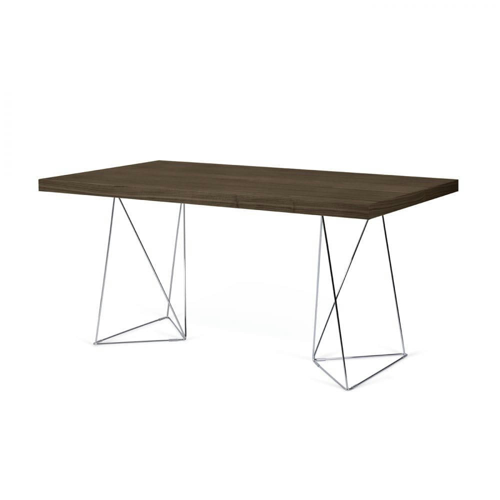 MULTI - Bureau  placage noyer