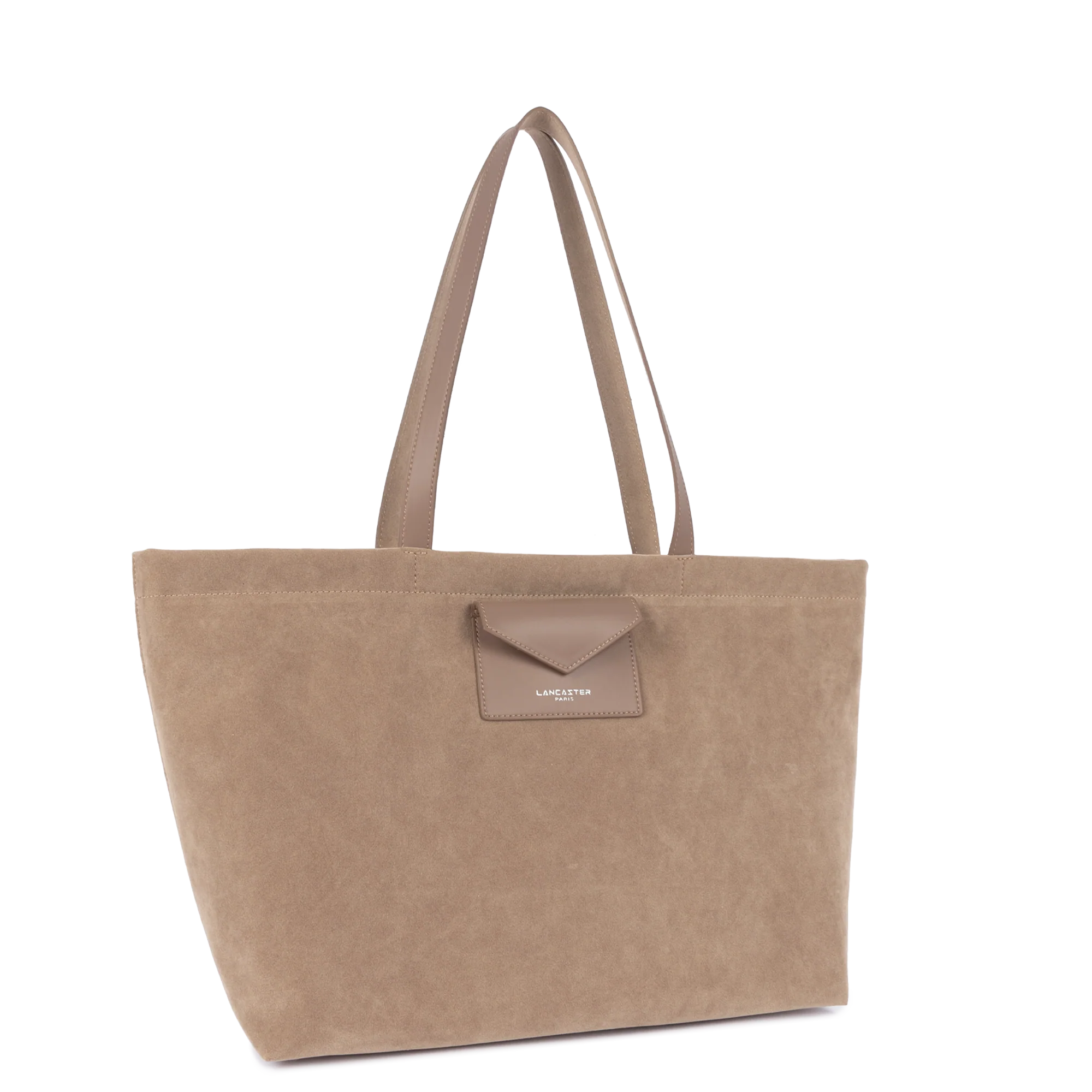 Grand sac cabas épaule - Suédine KBA