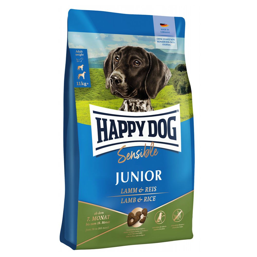 Happy Dog Supreme Sensible Junior Lamb & Rice