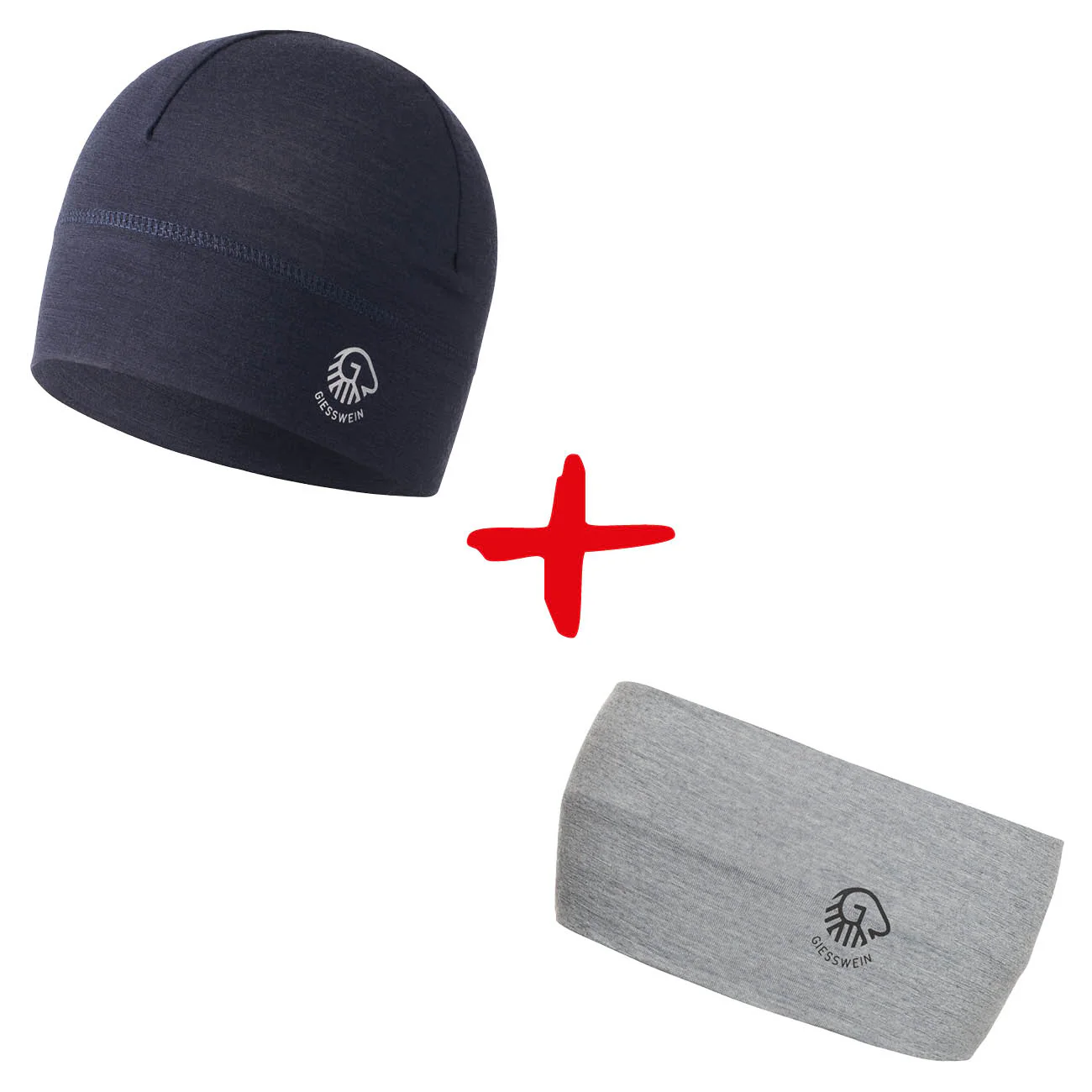 Bundle: Mütze Gamsstein + Headband Brentenjoch