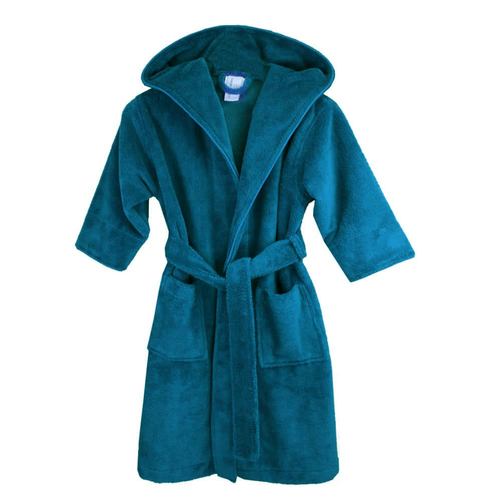 TEDDY CANARD - Peignoir  coton & autres fibres bleu XXL