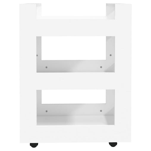 NNEVL Kitchen Trolley White 60x45x80 cm Engineered Wood