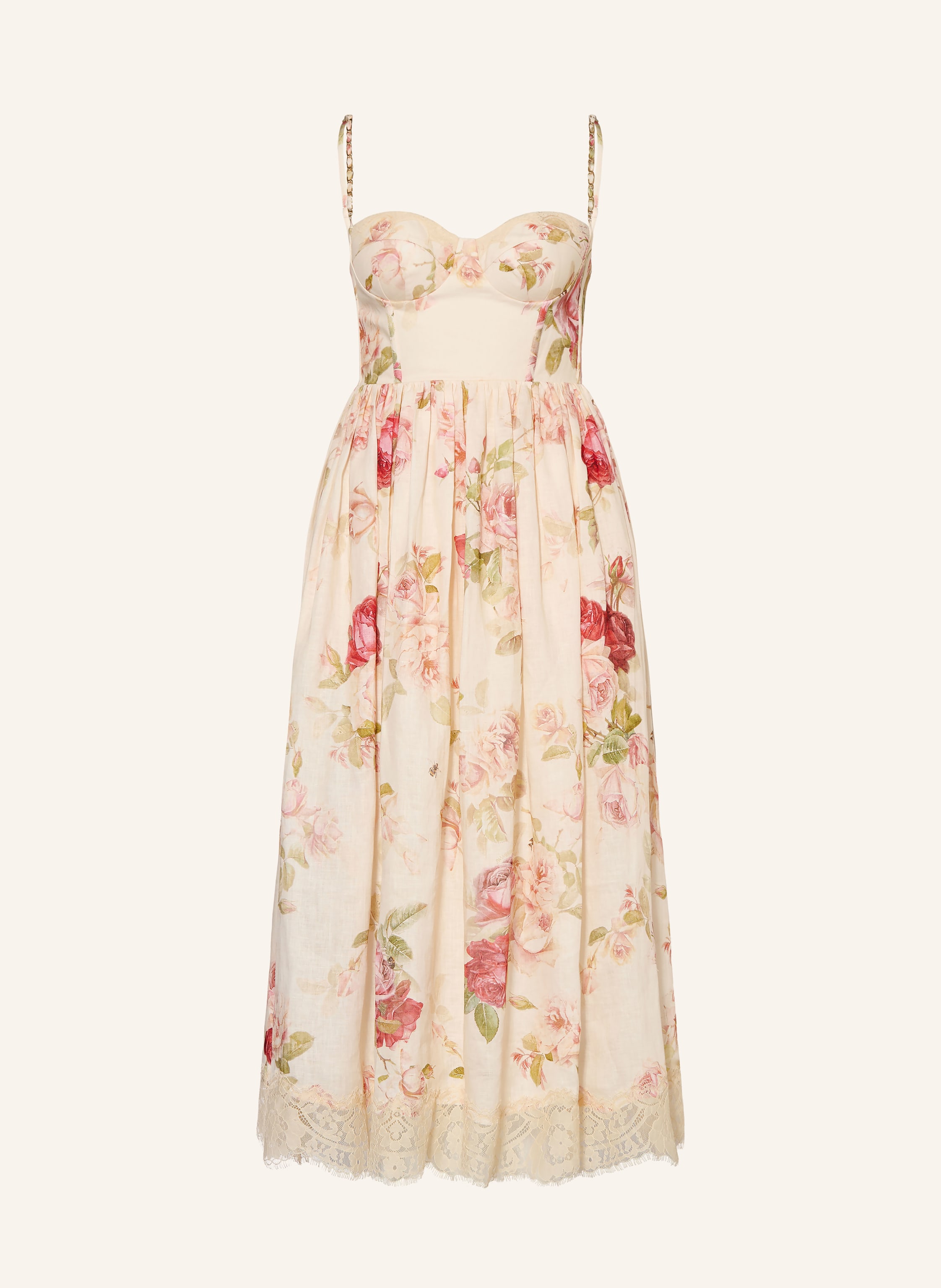 ZIMMERMANN Leinenkleid ROSELIGHT