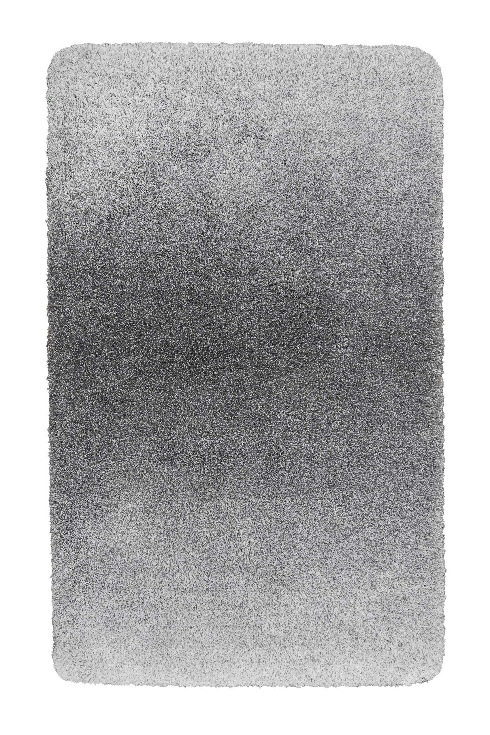 LUUK - Tapis de bain doux dégradé gris 70x120