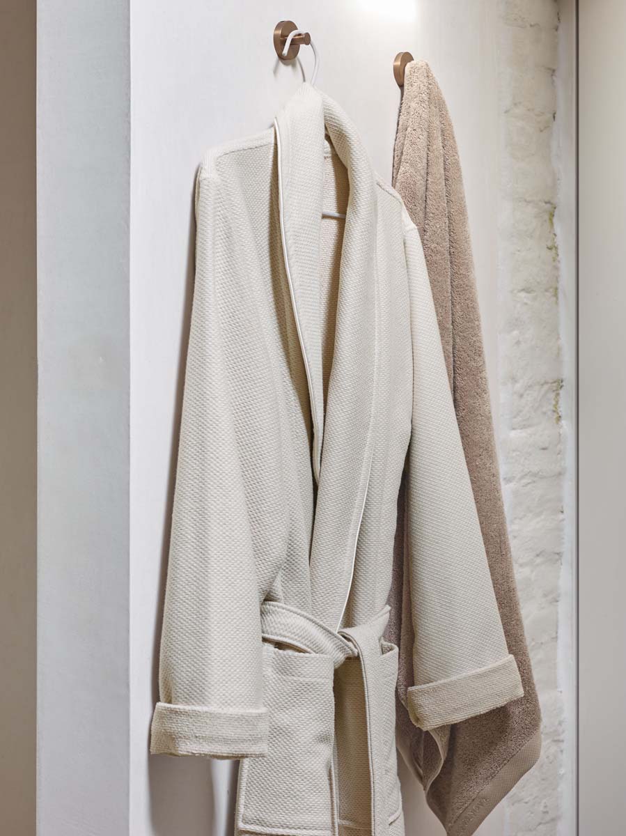 Brooklyn Badjas Desert   XL   Beige   Katoen