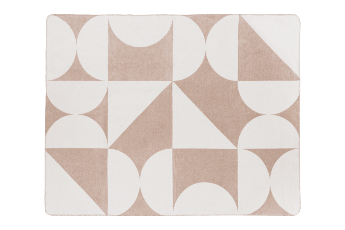 noo.ma TUL Katoenen deken - Creme Beige