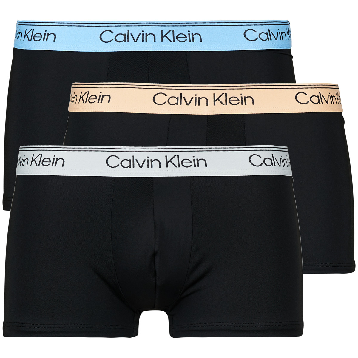 Calvin Klein Jeans - LOW RISE TRUNK X3 - Black