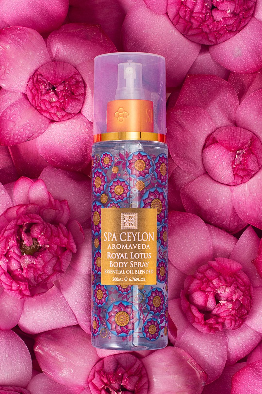 Spa Ceylon Royal Lotus - Body Spray-200ml