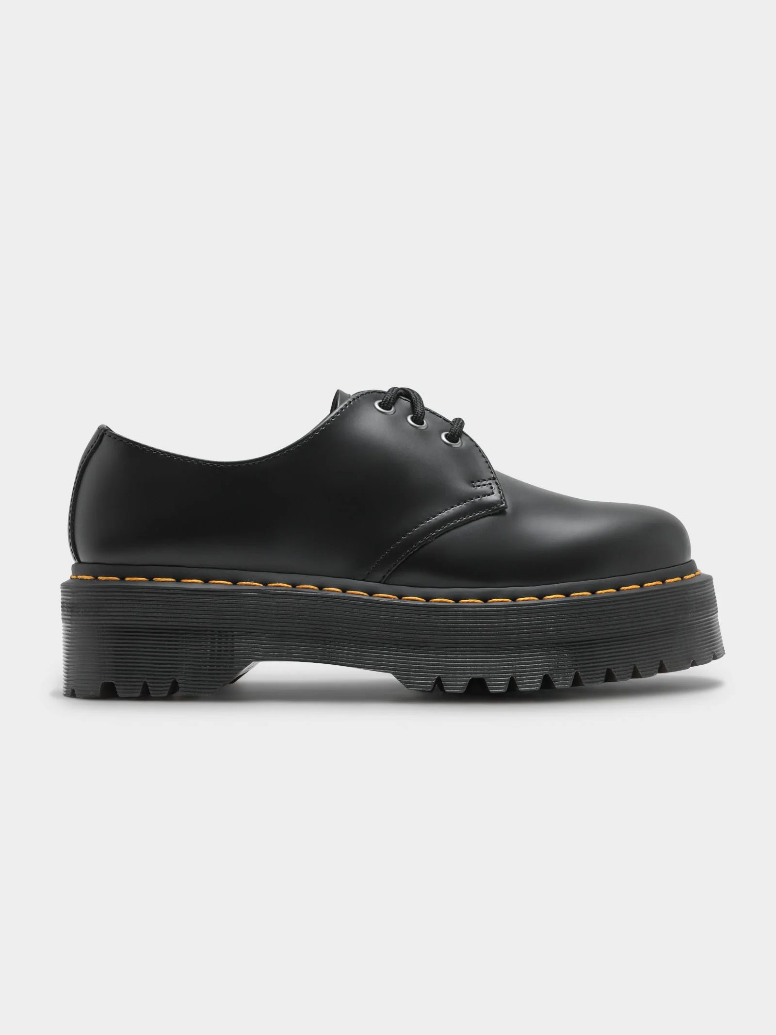 Unisex 1461 Quad Polished Platform Shoes