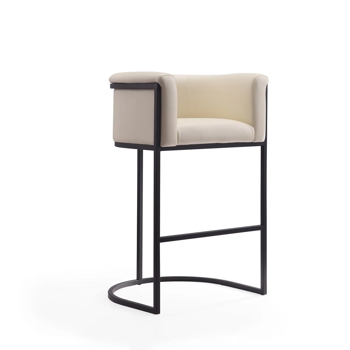 Ceets Leather Contemporary Cosmopolitan Bar Stool