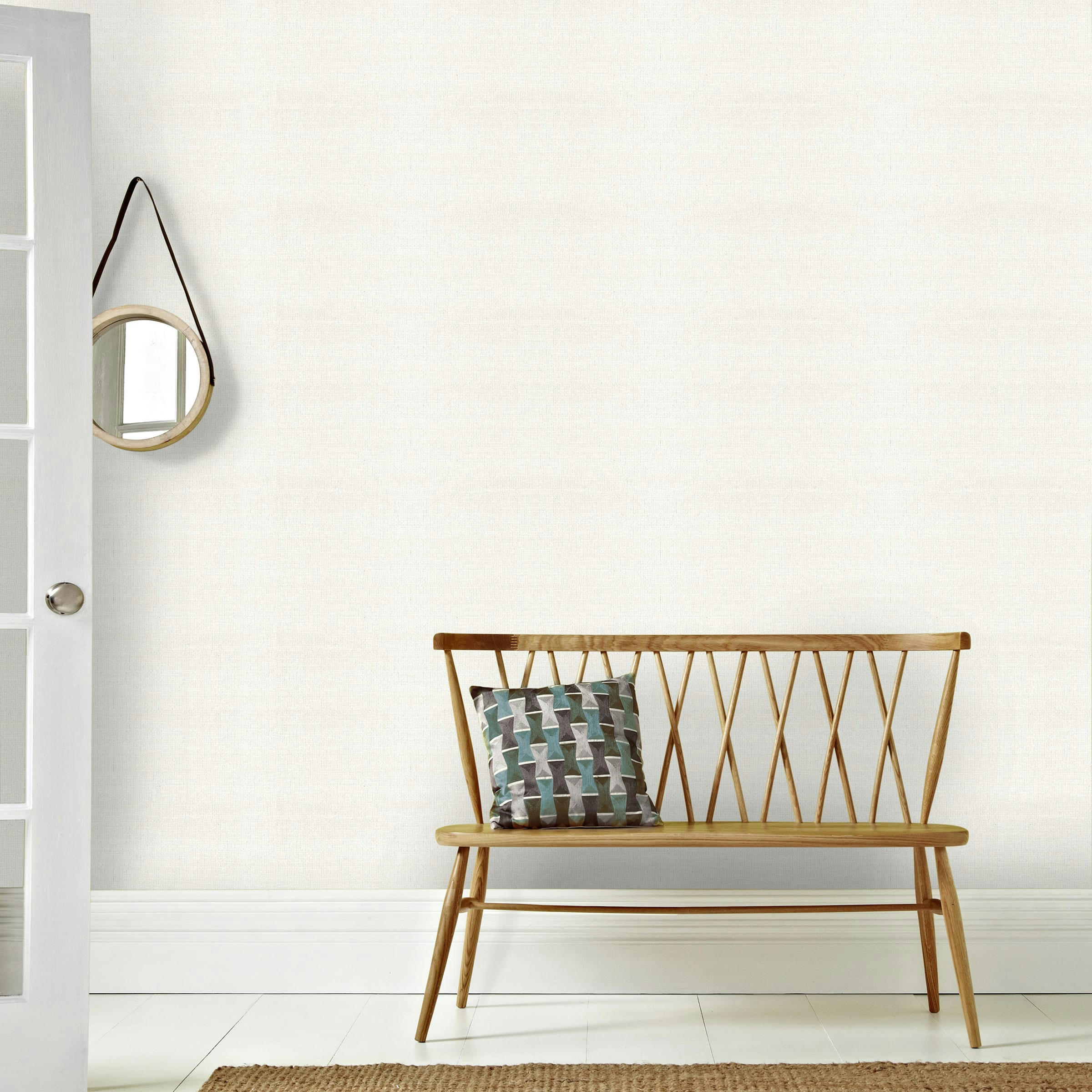 - Papier peint à peindre Louis blanc 1005x52cm