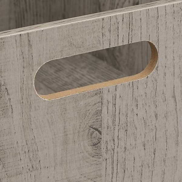 Lot de 2 Boîtes de rangement carrée en MDF