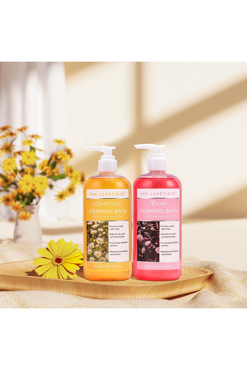 The hot sale Premium Epsom Salt Infused Luxurious Bubble Bath Soak