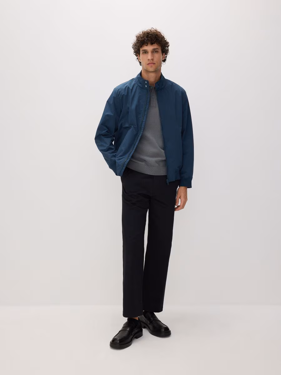 Jacket With Stand Up Collar