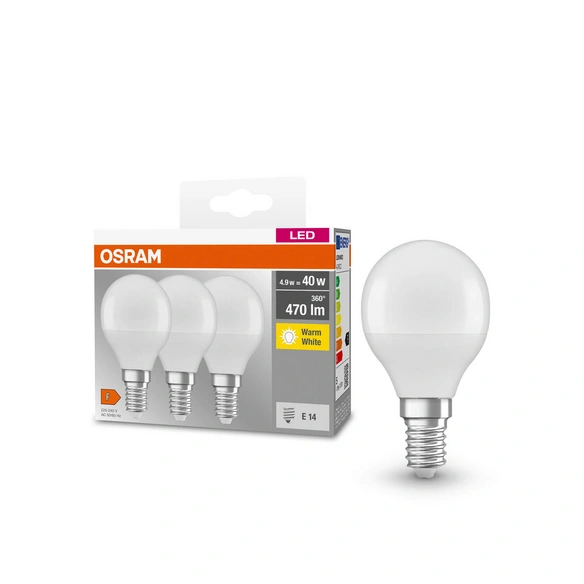LED-Lampe »LED BASE CLASSIC P«, 4,9 W, 240 V