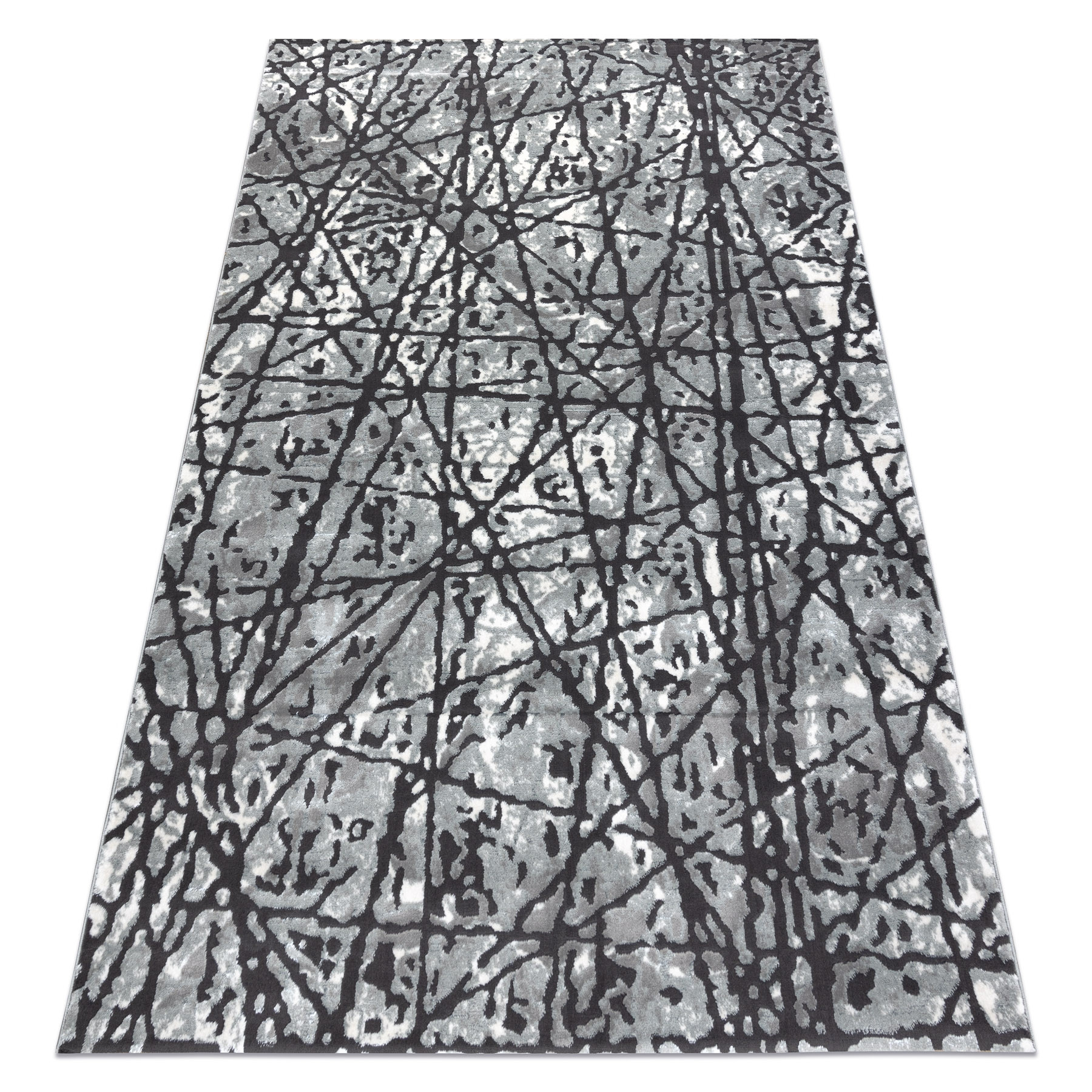 Dywan ZARA 0W7053 P50 140 - Strukturalny, dwa poziomy runa 80x150 cm
