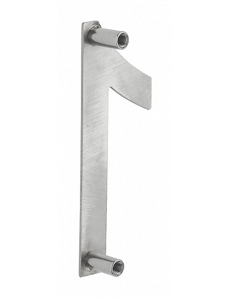 Chiffre 1 à visser, inox, H.100mm - THIRARD