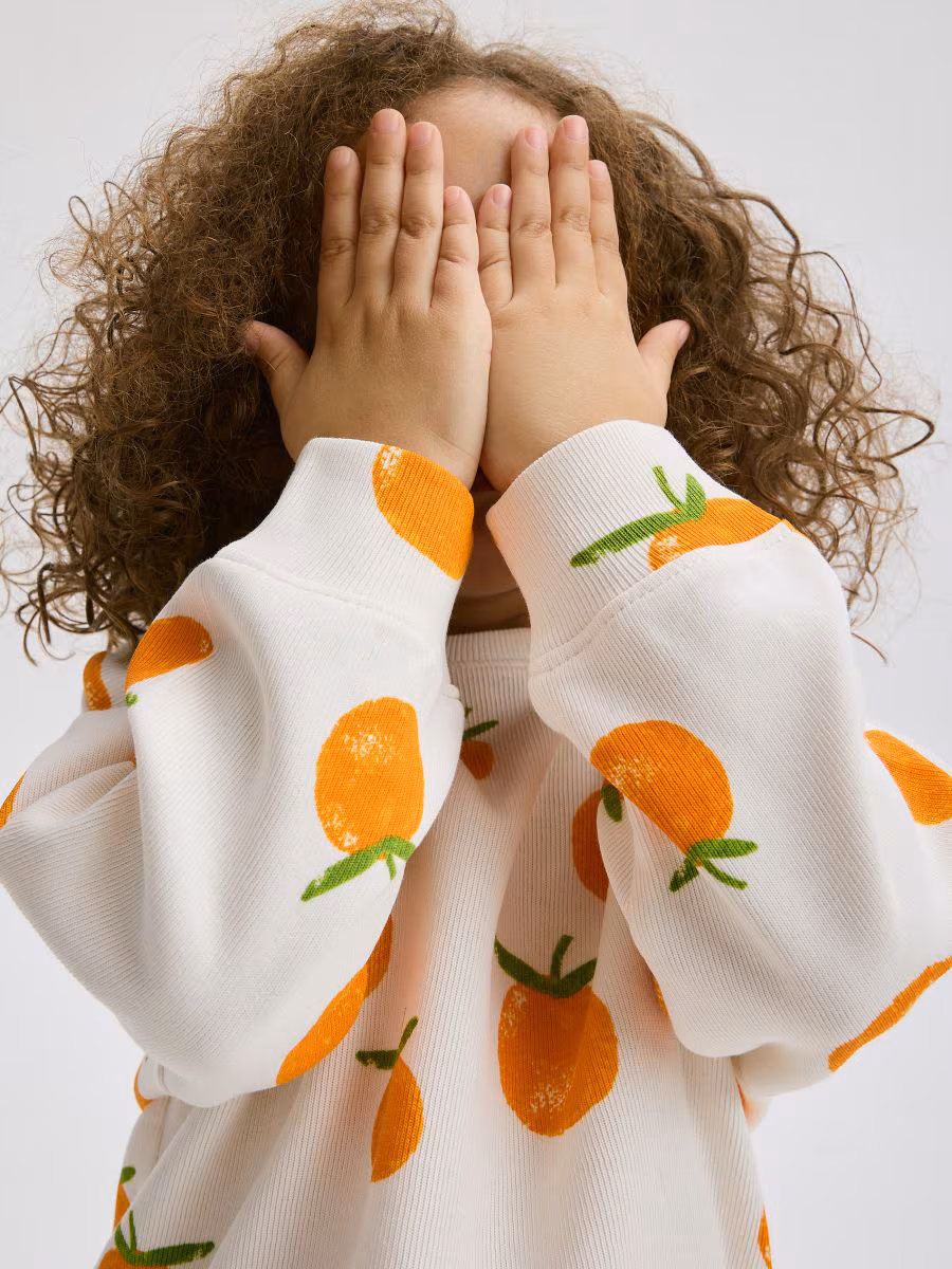 Patterned Sweatshirt
