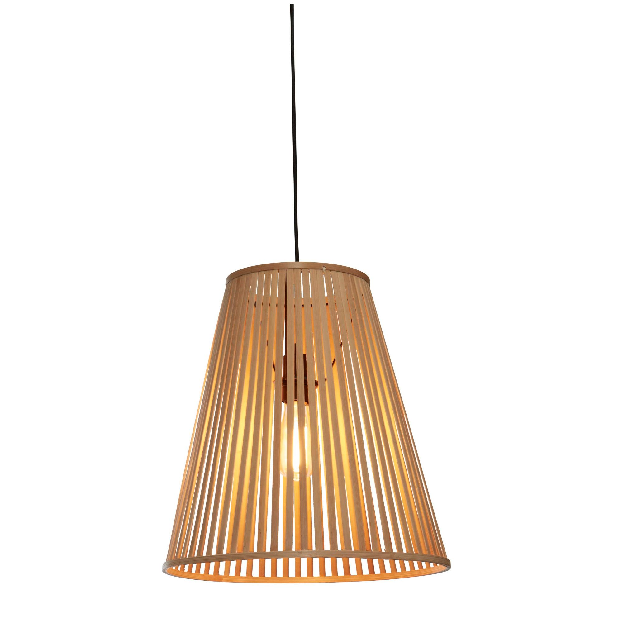 GOOD&MOJO hanglamp Merapi - bruin - 40x40x42cm