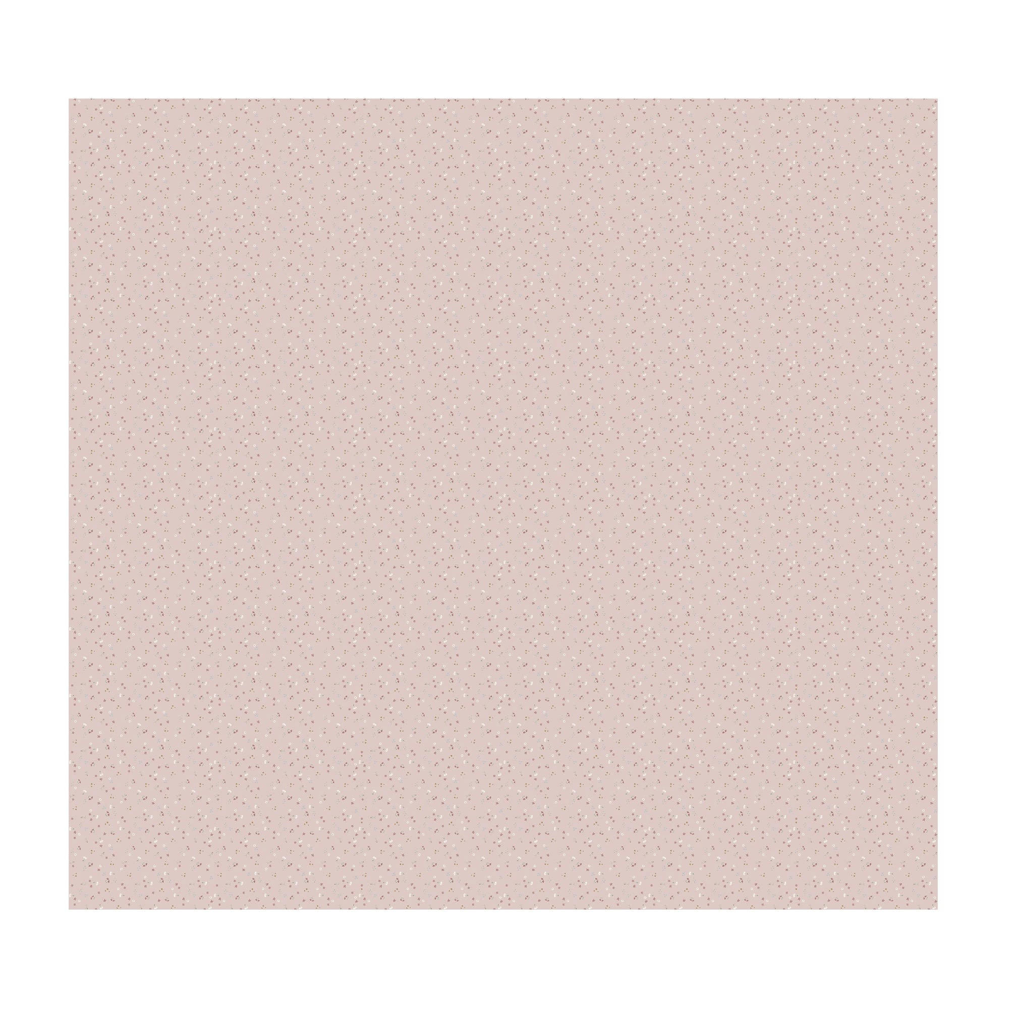 - fresque panoramique petites fleurs roses 280x300cm