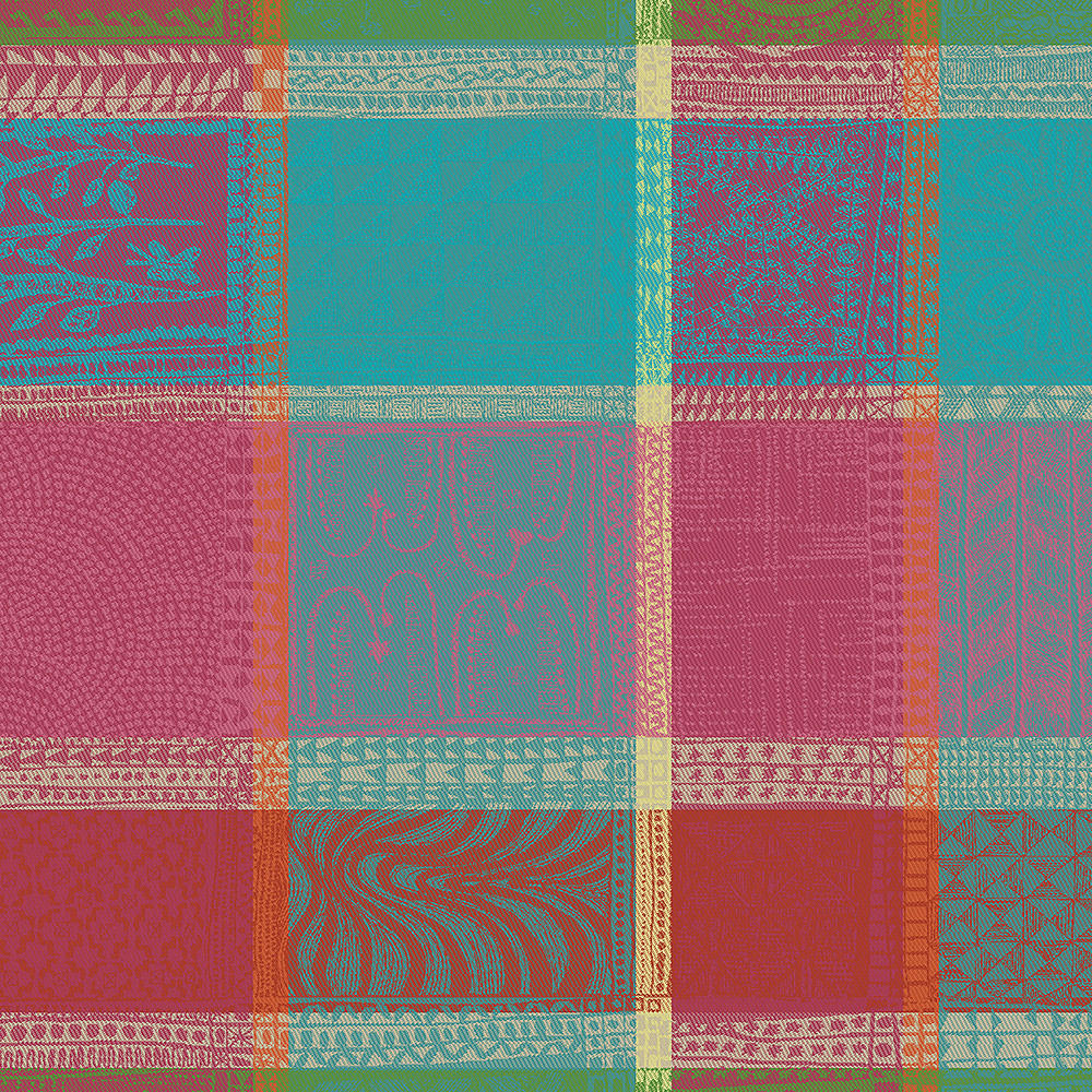 MILLE WAX COCKTAIL - Serviette  pur coton multicolore 55x55