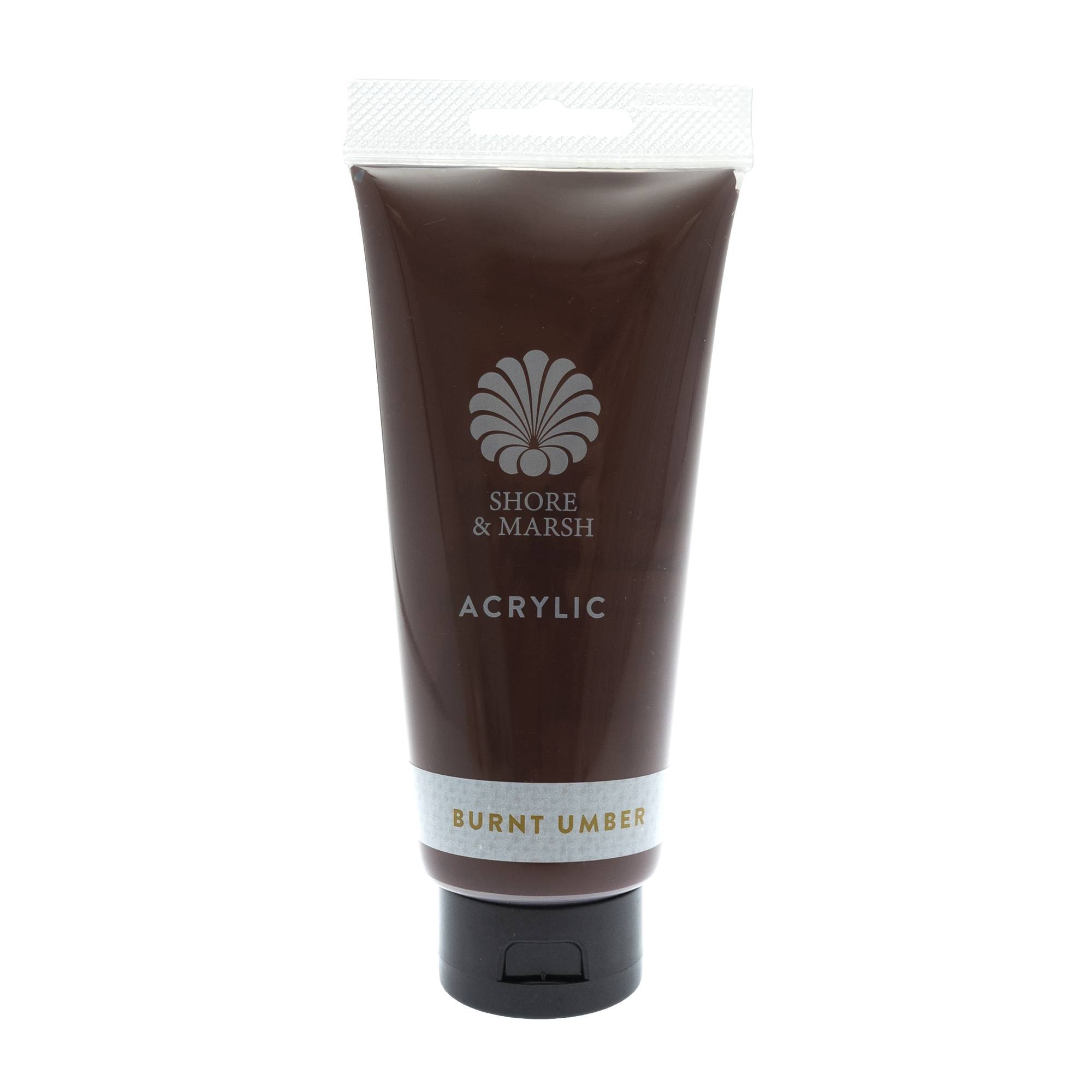 Shore & Marsh Burnt Umber Acrylic Paint 200ml