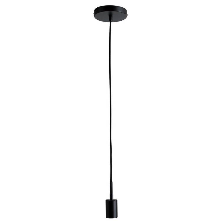 Habitat Lockie Metal Ceiling Light Fitting - Black