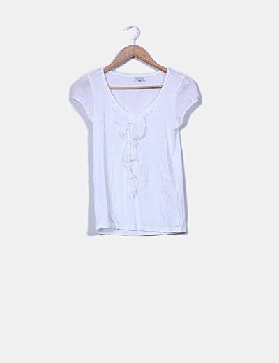 Camaïeu White top with bow