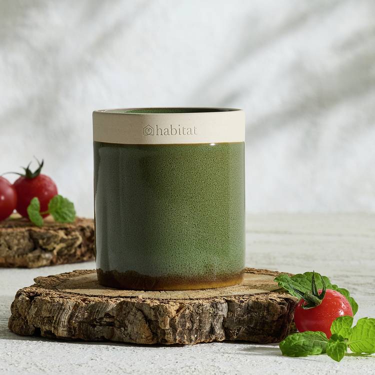 Habitat Singlewick Candle - Tomato Leaf