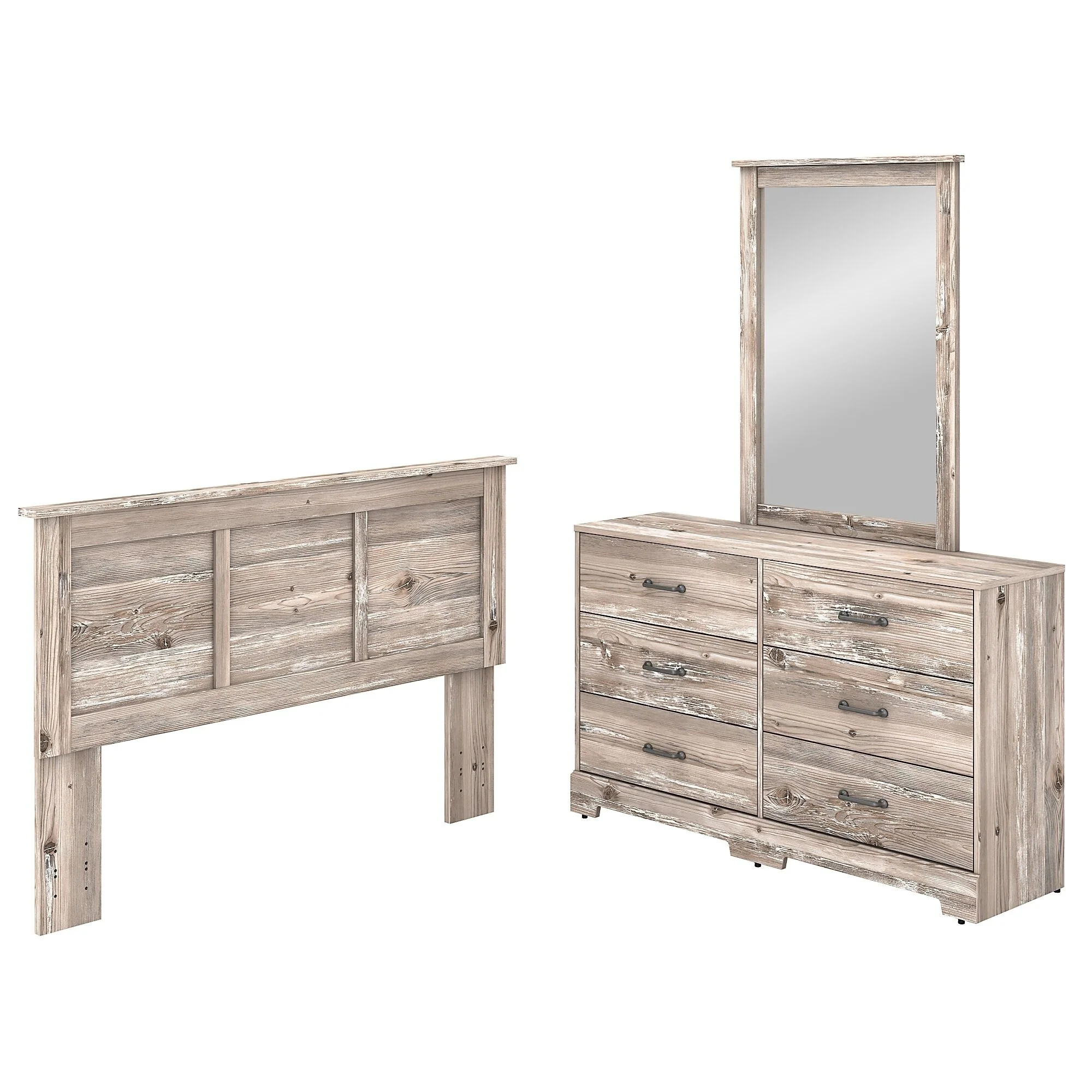 River Brook 3 Piece Full/Queen Bedroom Set