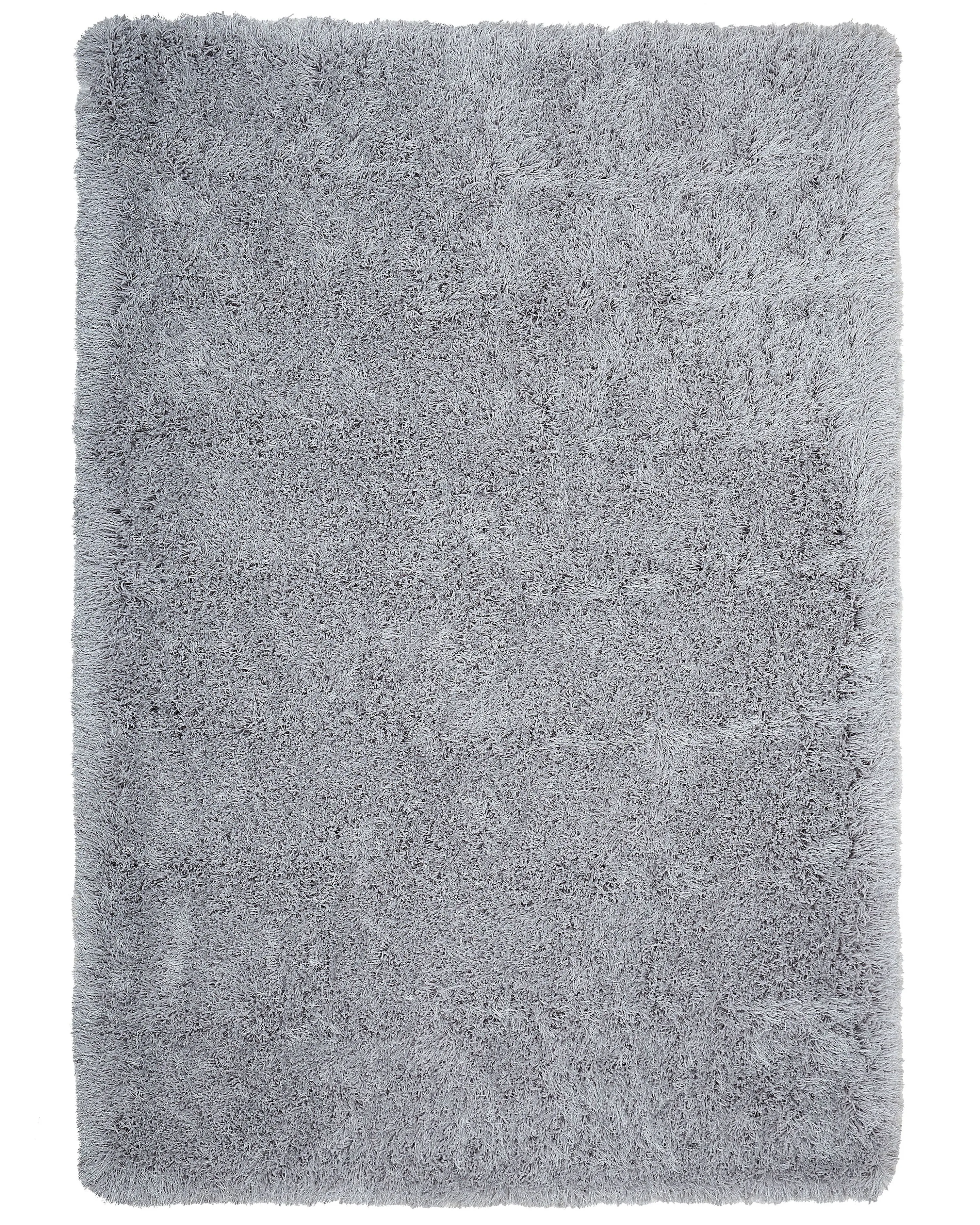 Shaggy Rug CIDE Light Grey 140 x 200 cm
