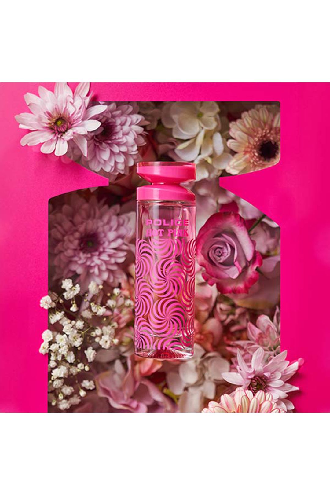 Police Hot Pink Woman Eau De Toilette 100ml and Body Lotion 125ml Gift Set