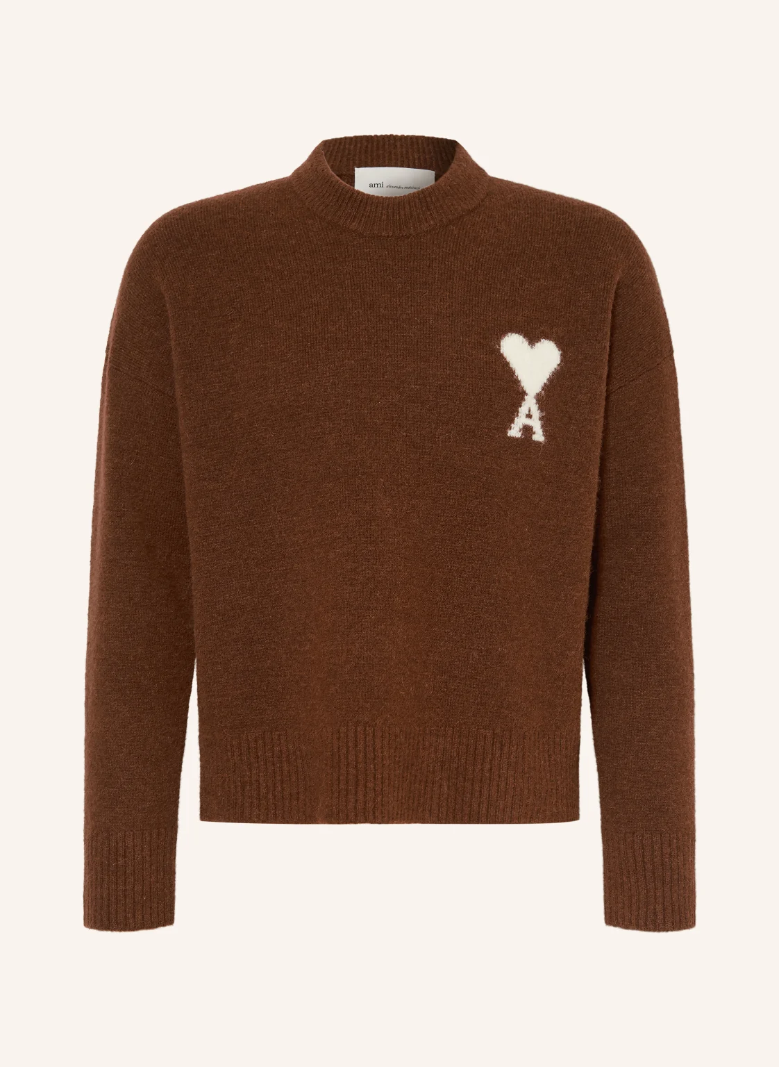 Ami Paris Pullover mit Alpaka