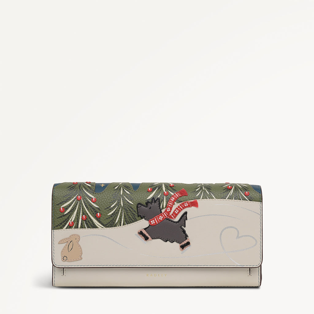 An Ice Day - Large Flapover Wallet