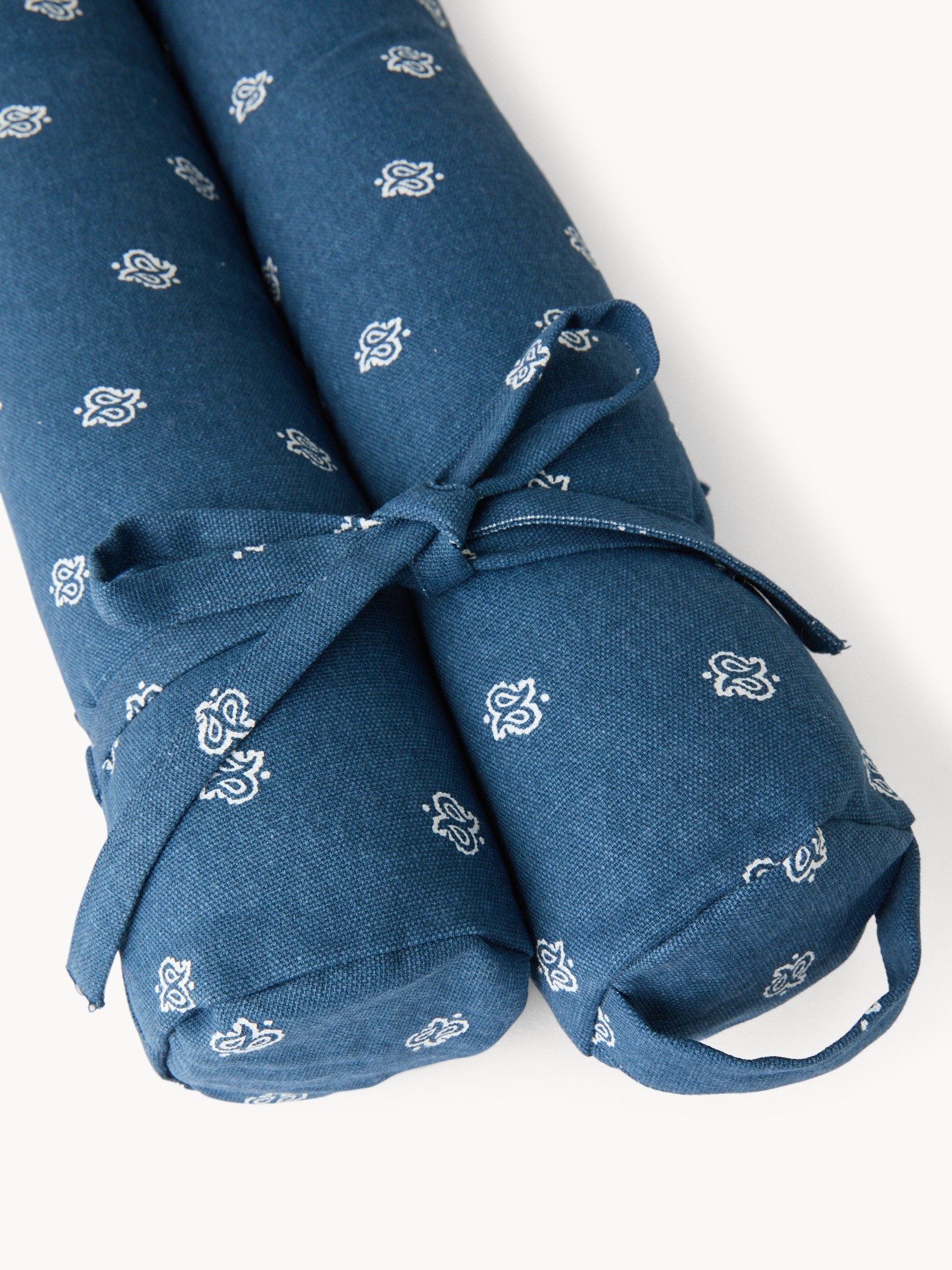 Paraspifferi in cotone con stampa bandana e lacci - Prezzo di lancio