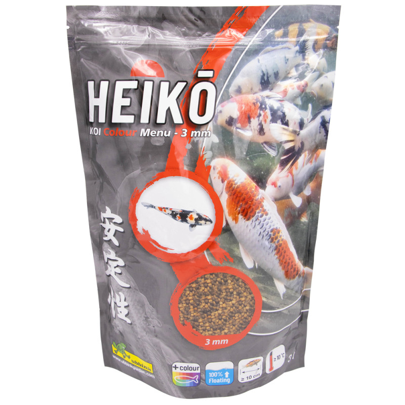 Nourriture pour carpes Heiko Koï Colour Menu 3 L