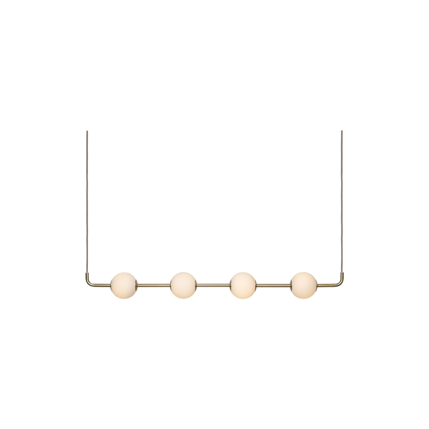 Audrey Linear Pendant, brass