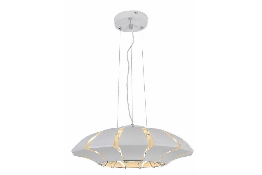 Lampa wisząca biała Tanui 3xE14x40W wym: 120x55x55 cm Reality