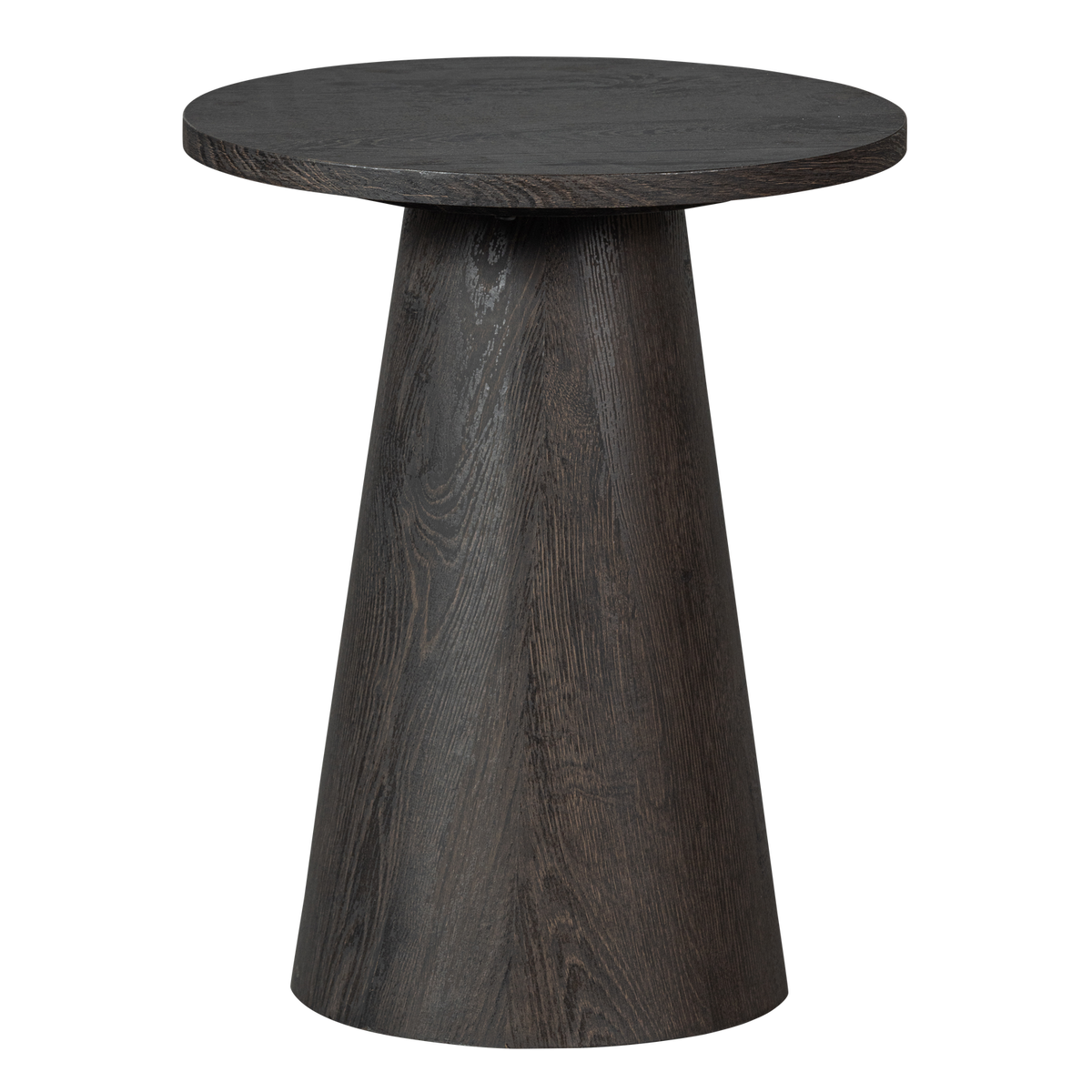 WOOOD salontafel Maan - MDF - Donkerbruin - 50x40x40