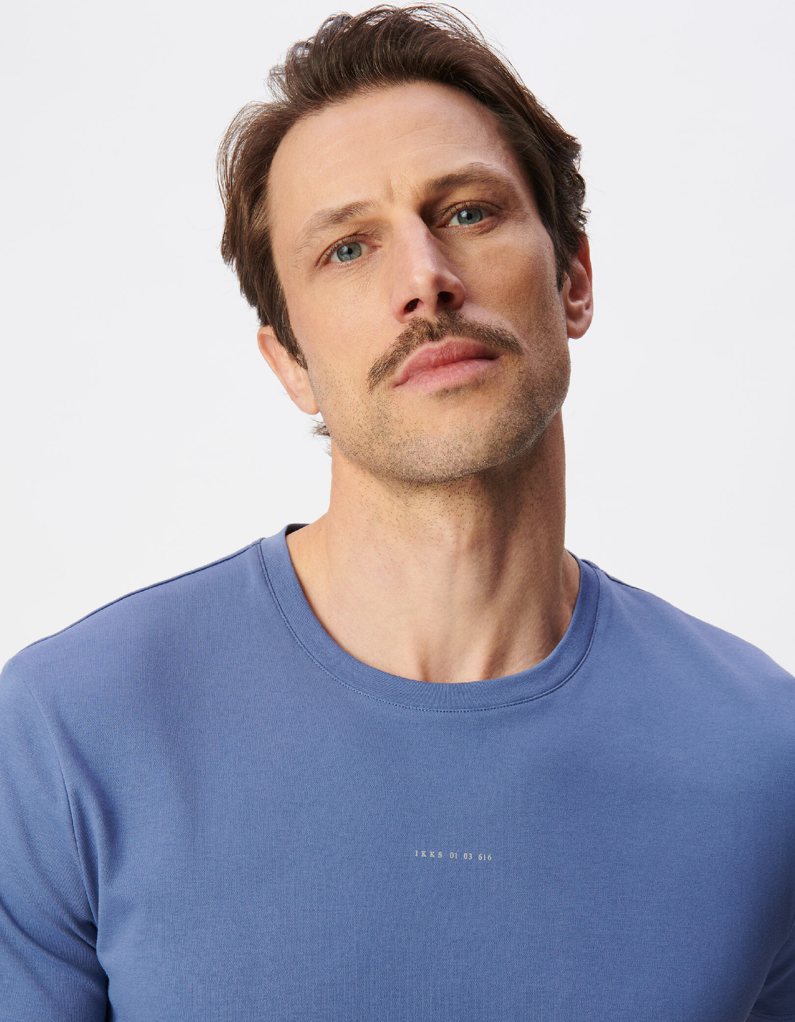 T-shirt lilas détail logo ABSOLUTE DRY Homme