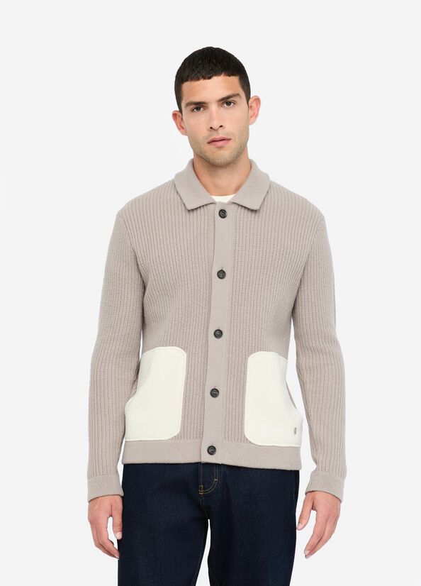 Cardigan in lana
