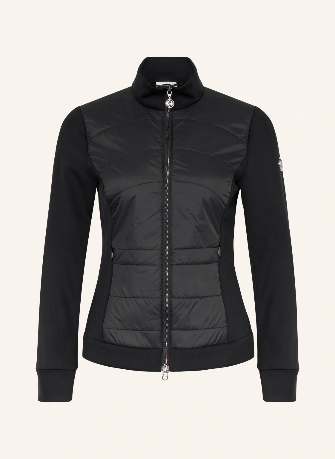 SPORTALM Sweatjacke im Materialmix
