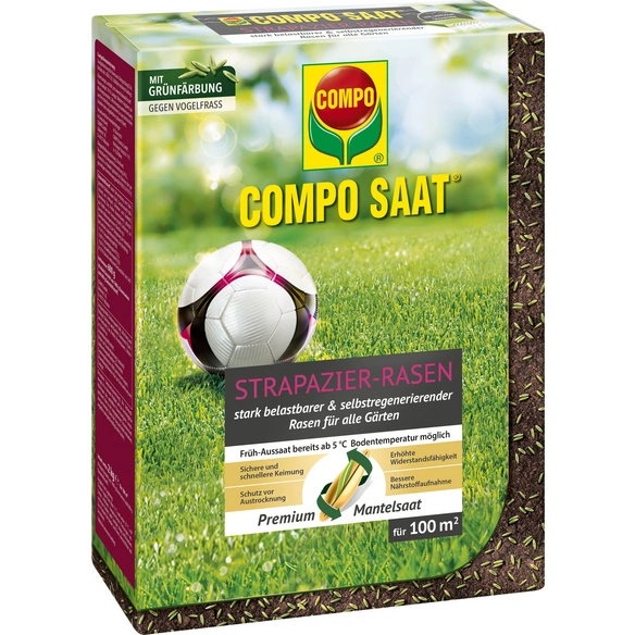 Rasensamen »Strapazier-Rasen«, 2 kg, für 100 m²