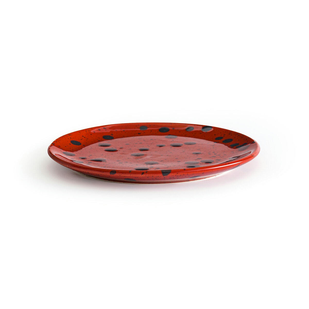 Lot de 4 assiettes à dessert en céramique, Macula