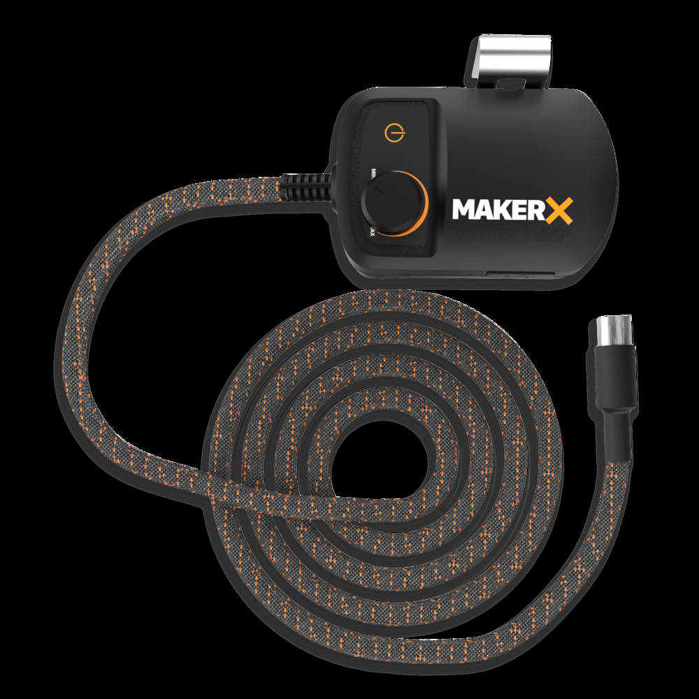 WORX MAKER X 20V HubX Power Adapter with USB Charging Outlet