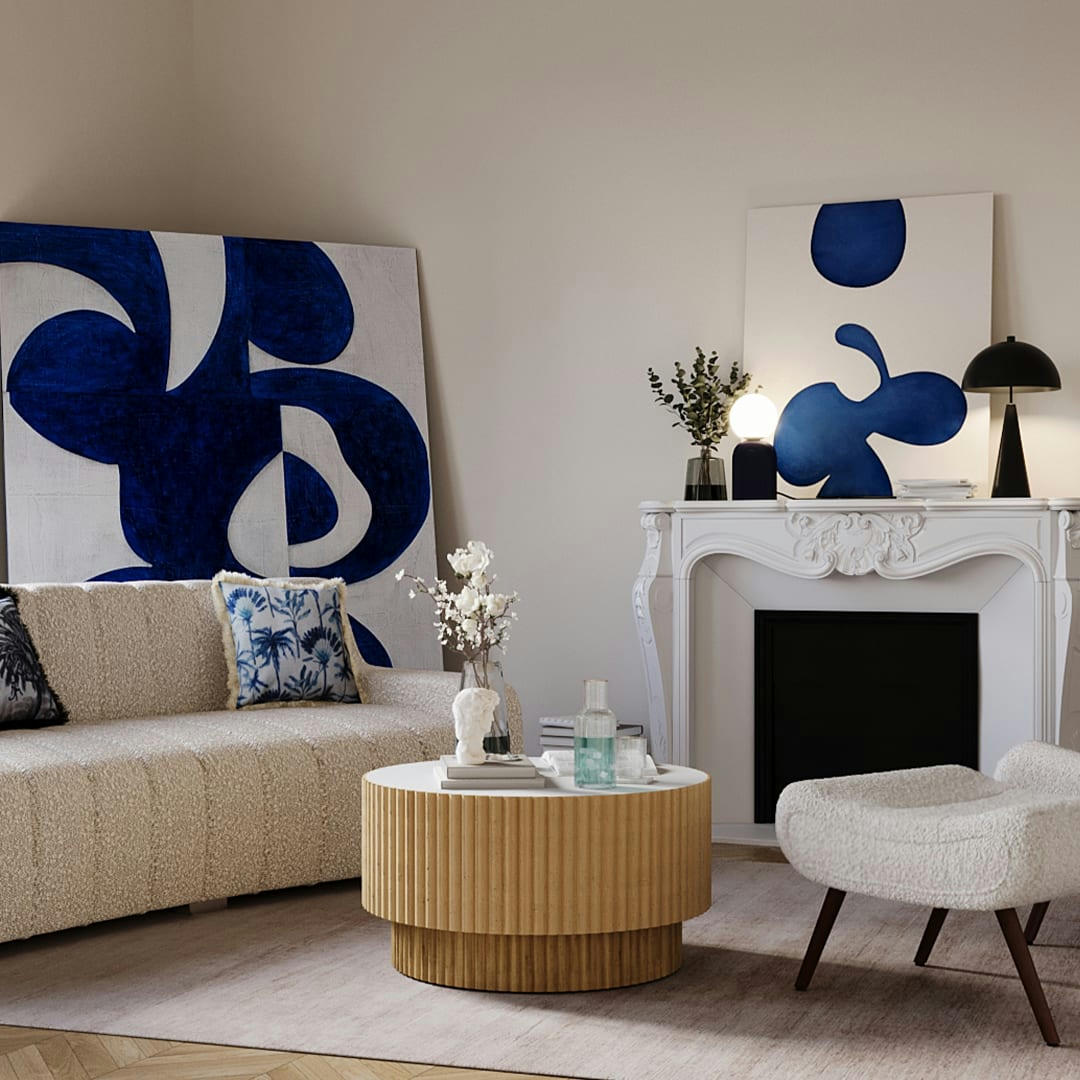 HERA - Table basse ronde design