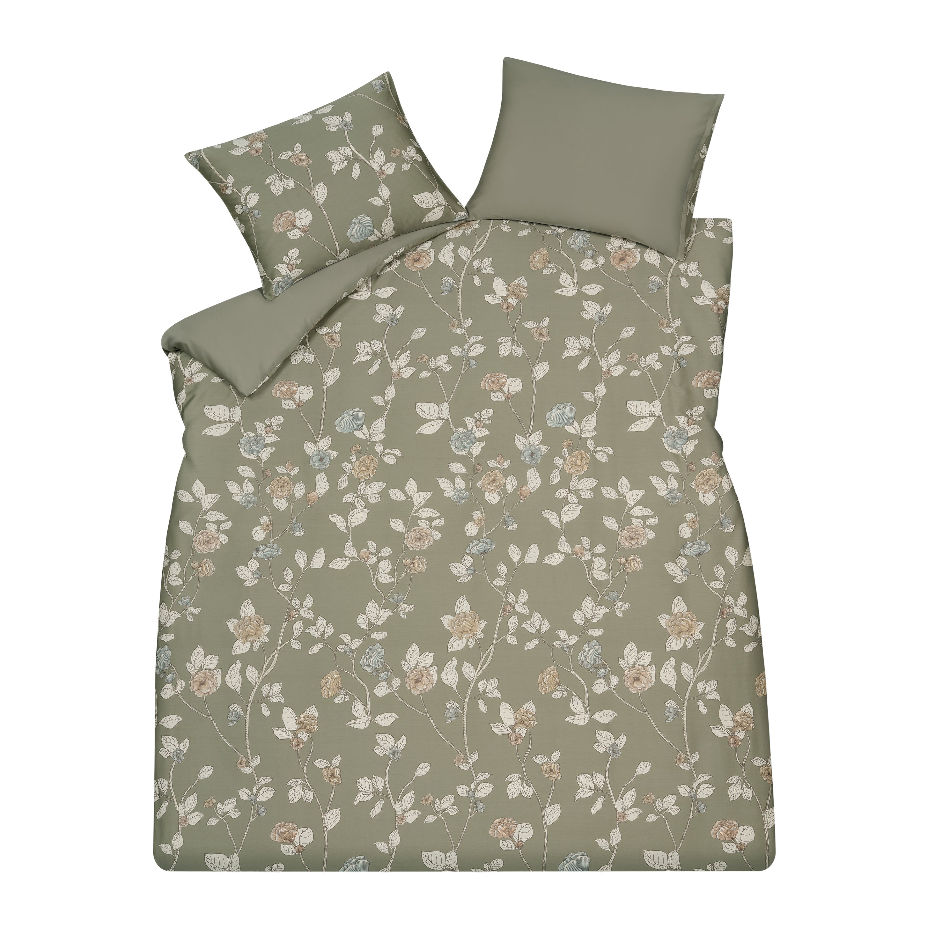 Vandyck Pure 94 Dekbedovertrek 240 x 200/220 cm - Thyme