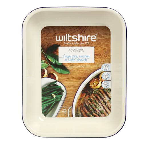 Wiltshire Enamel 18 Piece Bakeware Pack 18pc