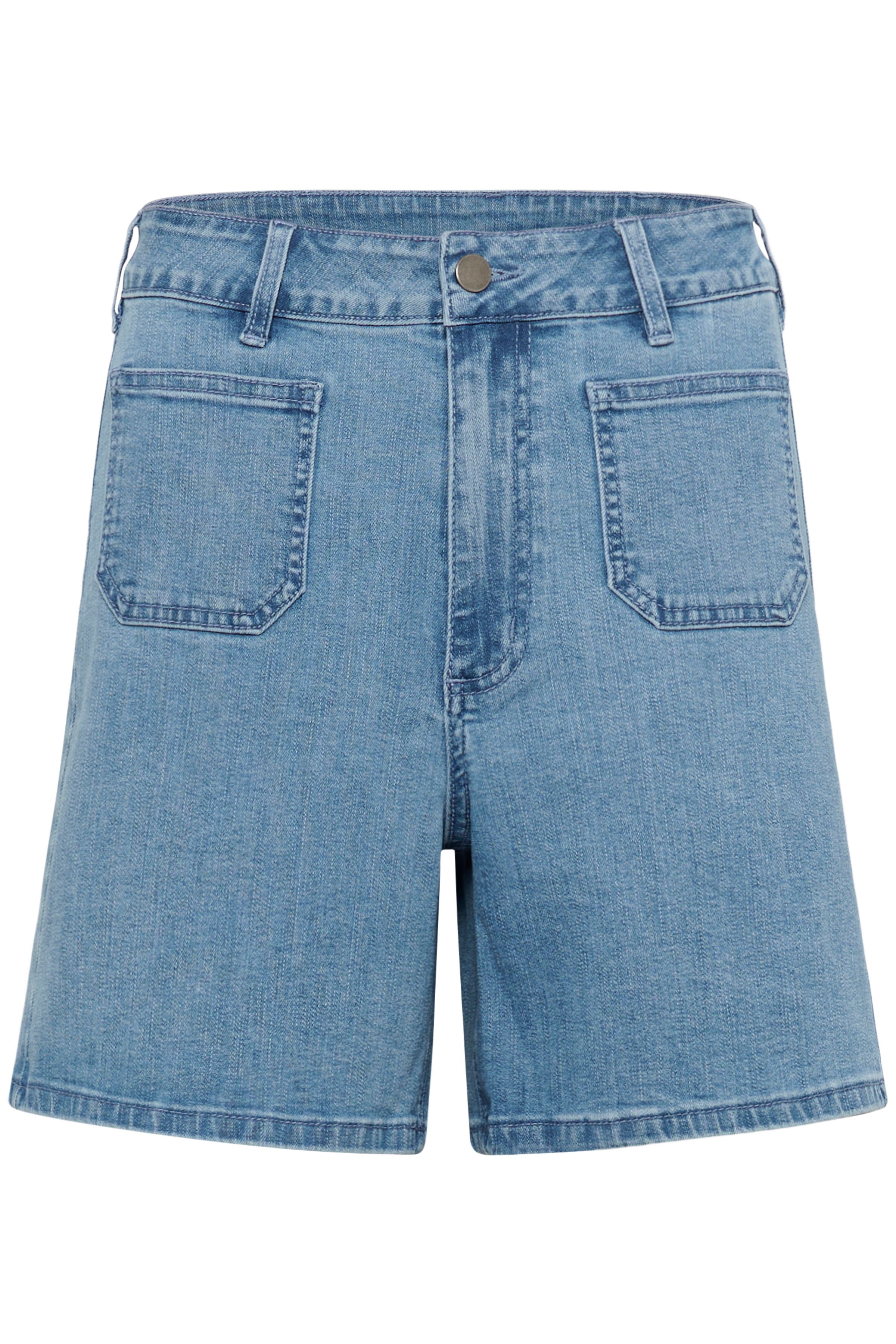 Kaffe KAsarah High Waisted Denim Shorts